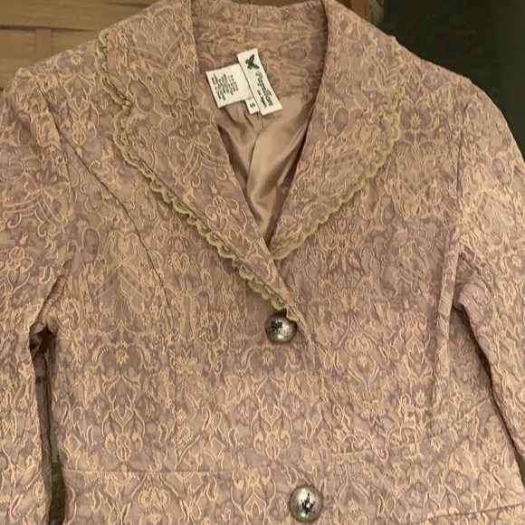 Cream colored Papillon brand coat size small. Never worn. - Picture 3 of 3